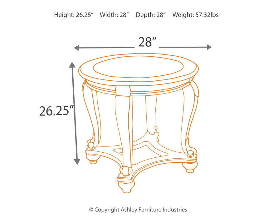 Norcastle End Table  Homestyle Furniture (ARk)