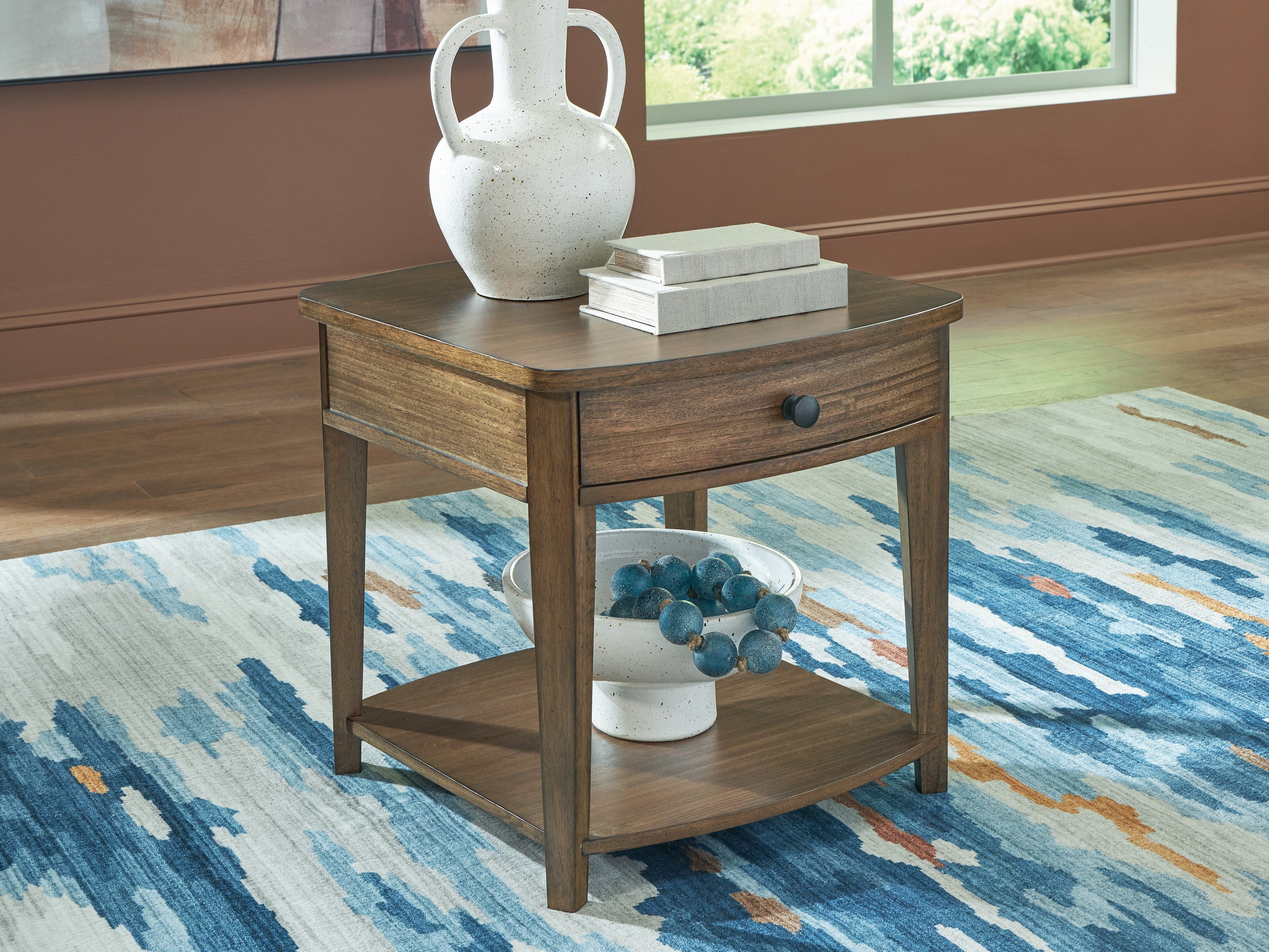 Homestyle Furniture - Ashley Furniture - Burkbyer End Table - Rectangular End Table - T513-3