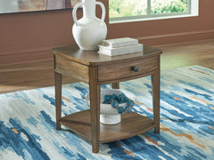 Homestyle Furniture - Ashley Furniture - Burkbyer End Table - Rectangular End Table - T513-3
