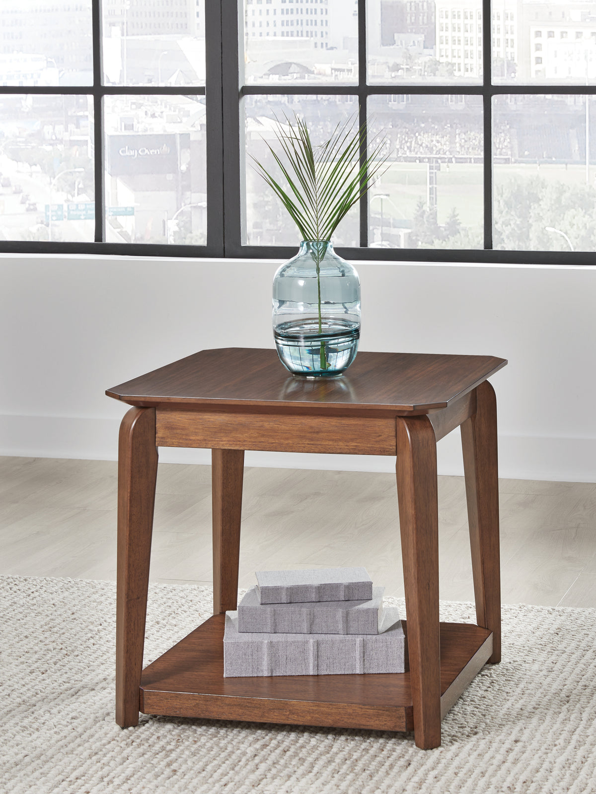 Homestyle Furniture - Ashley Furniture - Trenmour End Table - Square End Table - T596-2