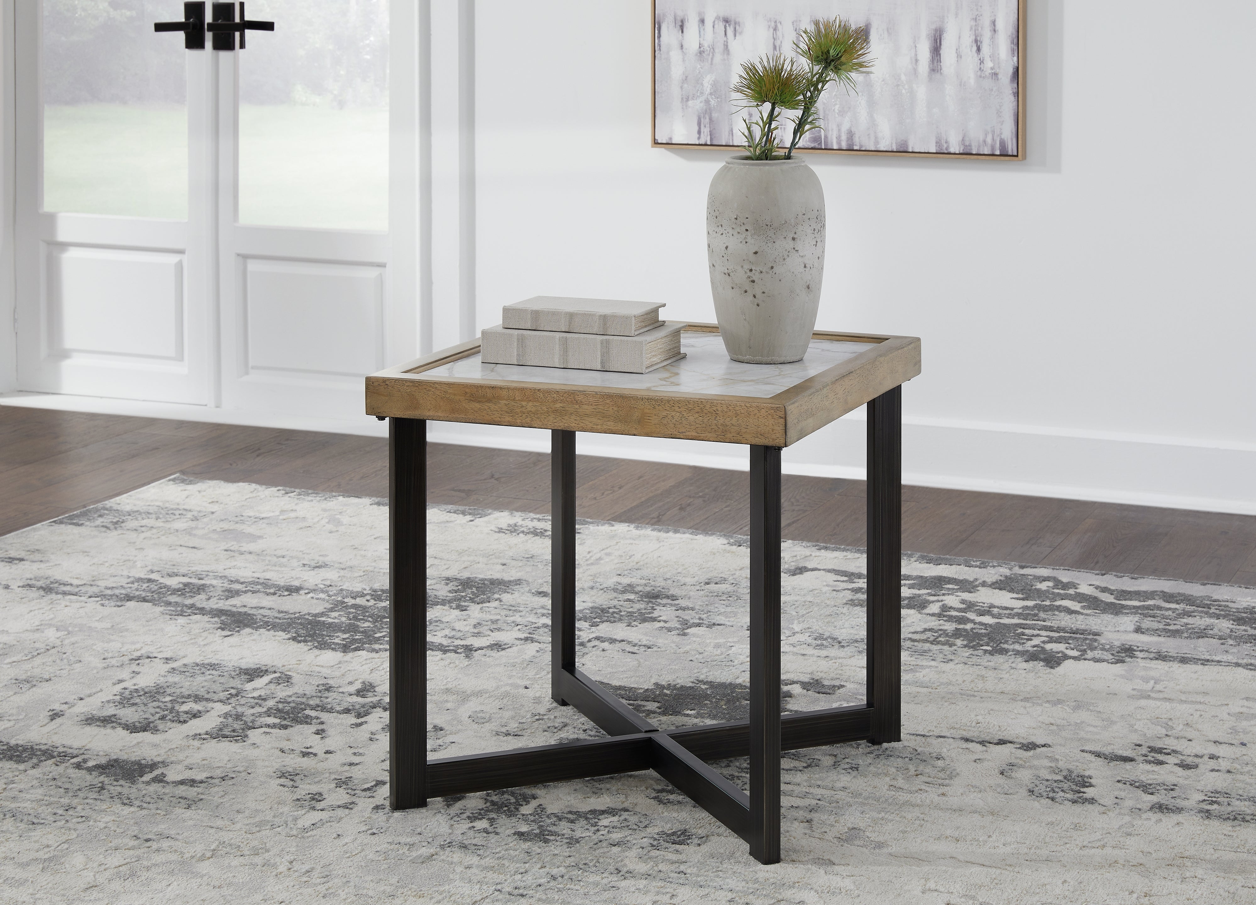 Homestyle Furniture - Ashley Furniture - Montia End Table - Square End Table - T632-2