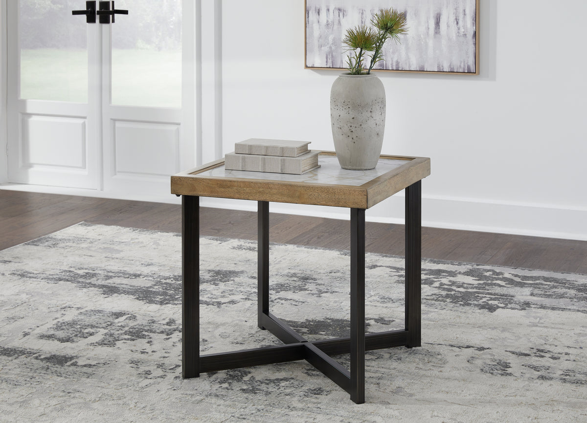 Homestyle Furniture - Ashley Furniture - Montia End Table - Square End Table - T632-2