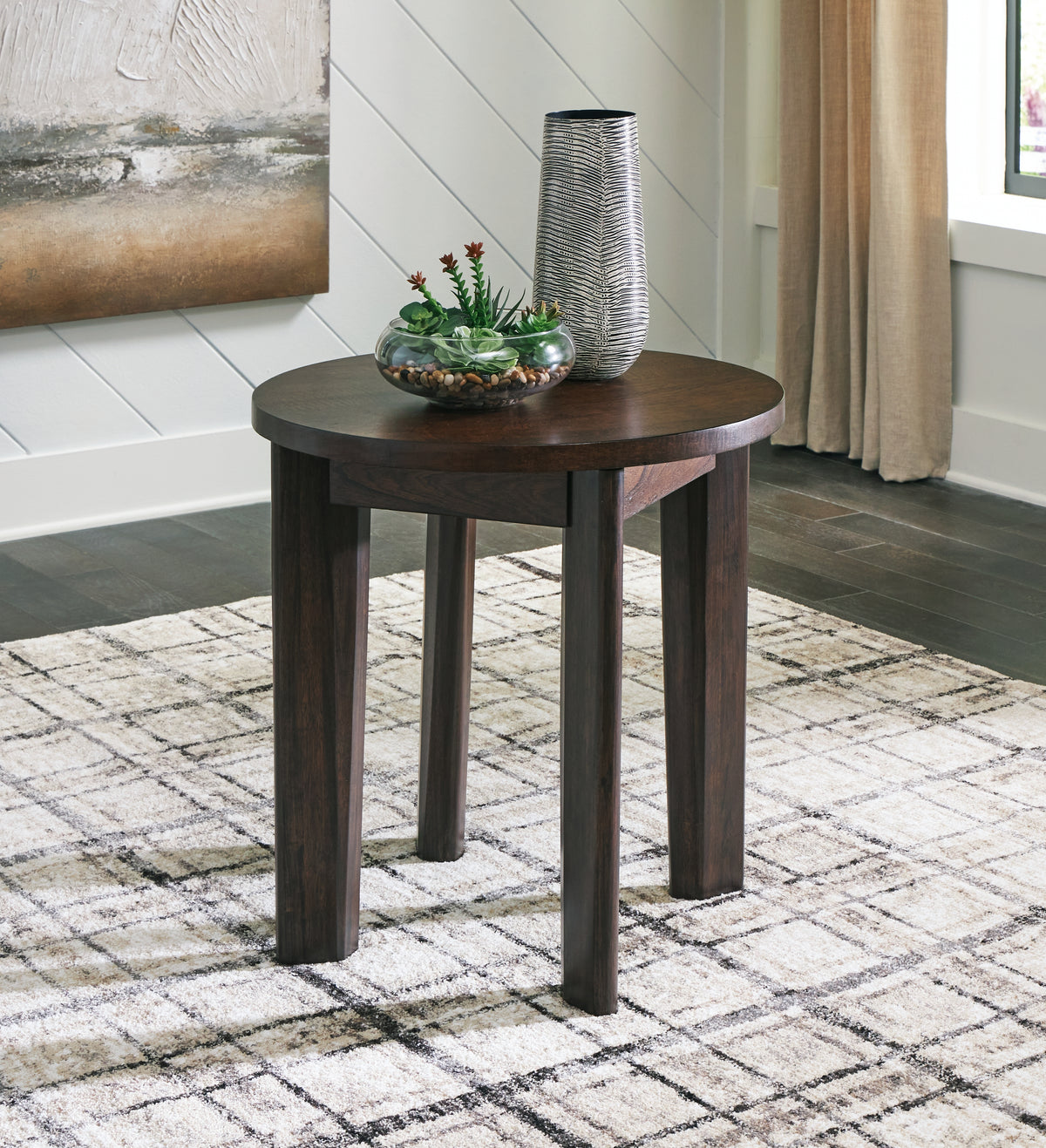 Homestyle Furniture - Ashley Furniture - Korestone 2 End Table - Round End Table - T657-6