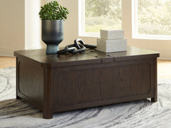 Homestyle Furniture - Ashley Furniture - Breckington Coffee Table With Storage - Cocktail Table with Storage - T678-20