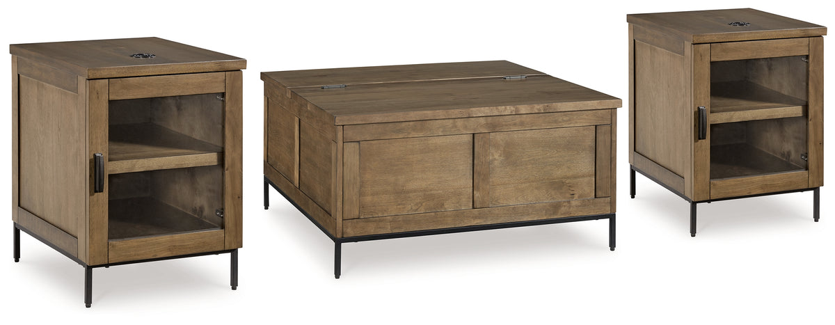 Homestyle Furniture - Ashley Furniture - Torlanta Coffee Table and 2 End Tables - Coffee Table and 2 End Tables - T686T1