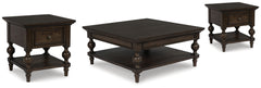 Homestyle Furniture - Ashley Furniture - Veramond Coffee Table and 2 End Tables - Coffee Table and 2 End Tables - T694T1
