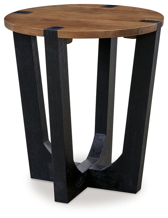 Hanneforth End Table  Homestyle Furniture (ARk)