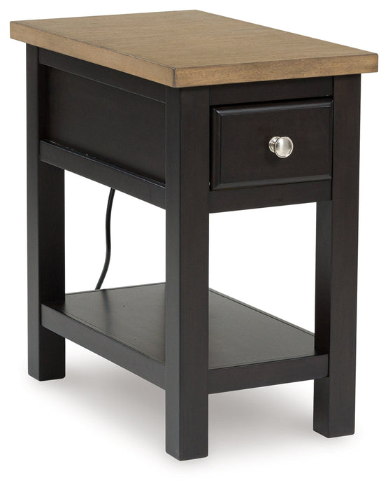 Drazmine Chairside End Table  Homestyle Furniture (ARk)