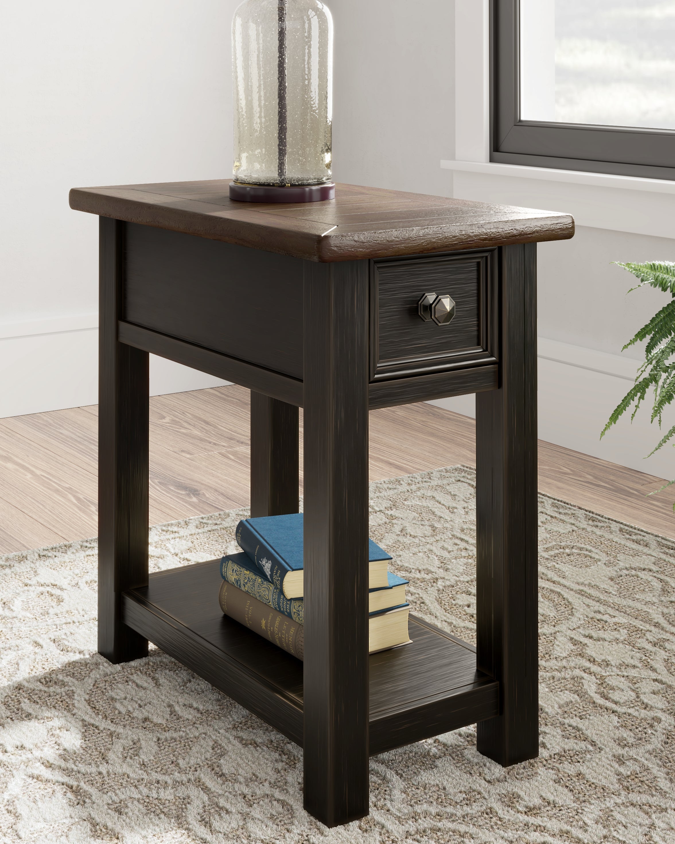 Homestyle Furniture - Ashley Furniture - Tyler Creek Chairside End Table - Chair Side End Table - T736-107