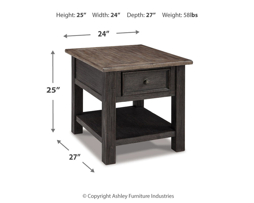 Tyler Creek End Table  Homestyle Furniture (ARk)