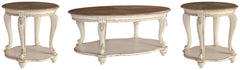 Homestyle Furniture - Ashley Furniture - Realyn Coffee Table and 2 End Tables - Coffee Table and 2 End Tables - T743T1