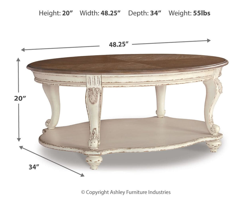 Realyn Coffee Table  Homestyle Furniture (ARk)