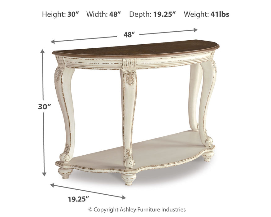 Realyn Sofa Table  Homestyle Furniture (ARk)