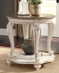 Homestyle Furniture - Ashley Furniture - Realyn End Table - Round End Table - T743-6
