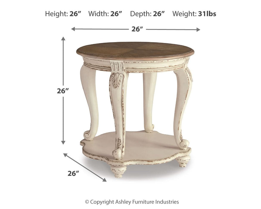 Realyn End Table  Homestyle Furniture (ARk)