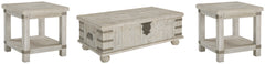 Homestyle Furniture - Ashley Furniture - Carynhurst Coffee Table and 2 End Tables - Coffee Table and 2 End Tables - T757T1