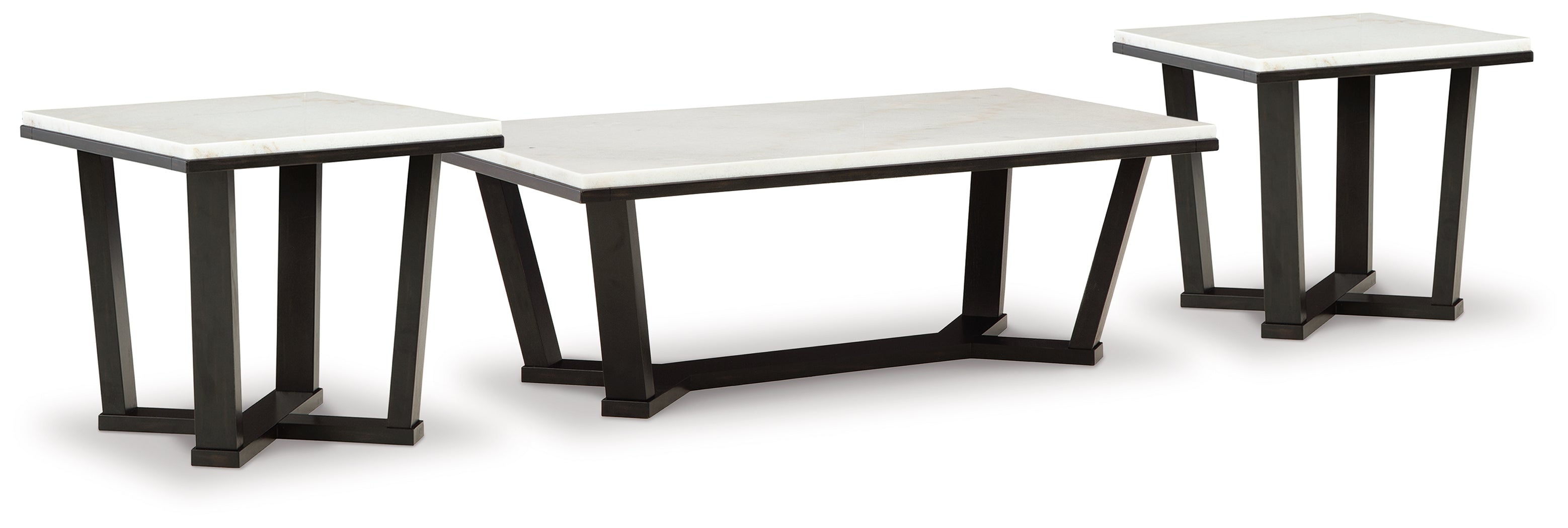 Homestyle Furniture - Ashley Furniture - Fostead Coffee Table and 2 Ends - Coffee Table and 2 Ends - T770T1