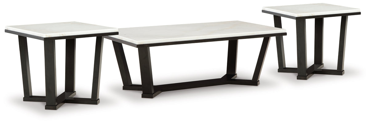 Homestyle Furniture - Ashley Furniture - Fostead Coffee Table and 2 Ends - Coffee Table and 2 Ends - T770T1