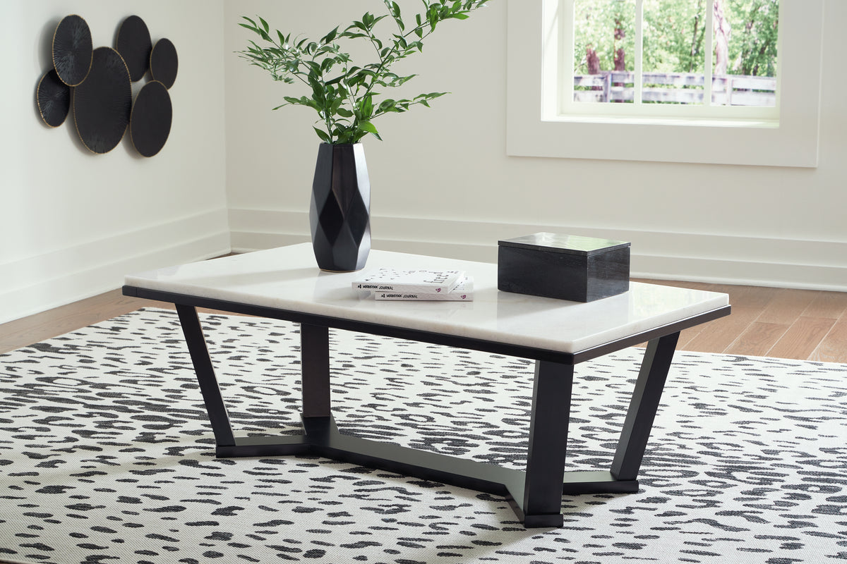 Homestyle Furniture - Ashley Furniture - Fostead Coffee Table - Rectangular Cocktail Table - T770-1