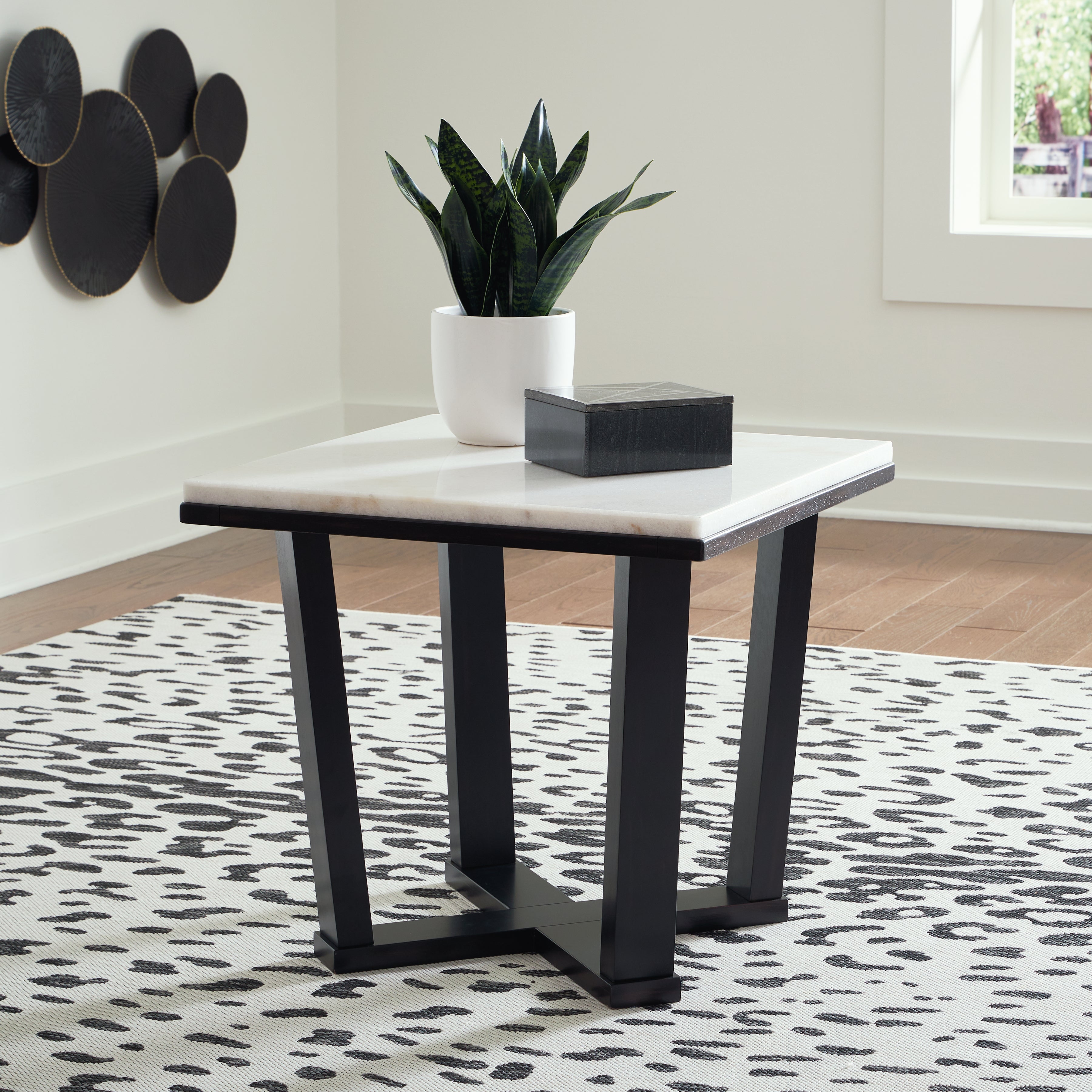 Homestyle Furniture - Ashley Furniture - Fostead End Table - Square End Table - T770-2