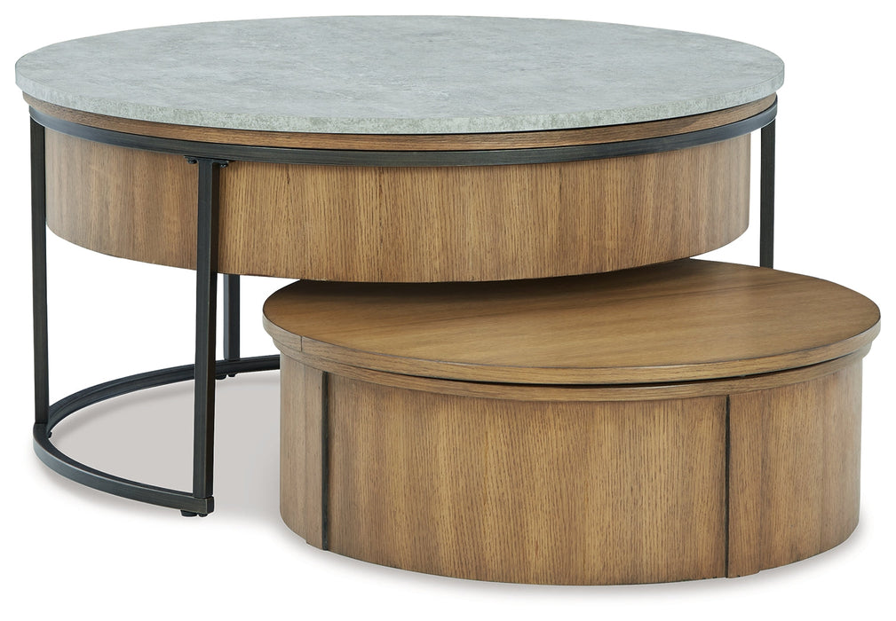 Fridley Nesting Coffee Table (Set of 2)  Homestyle Furniture (ARk)