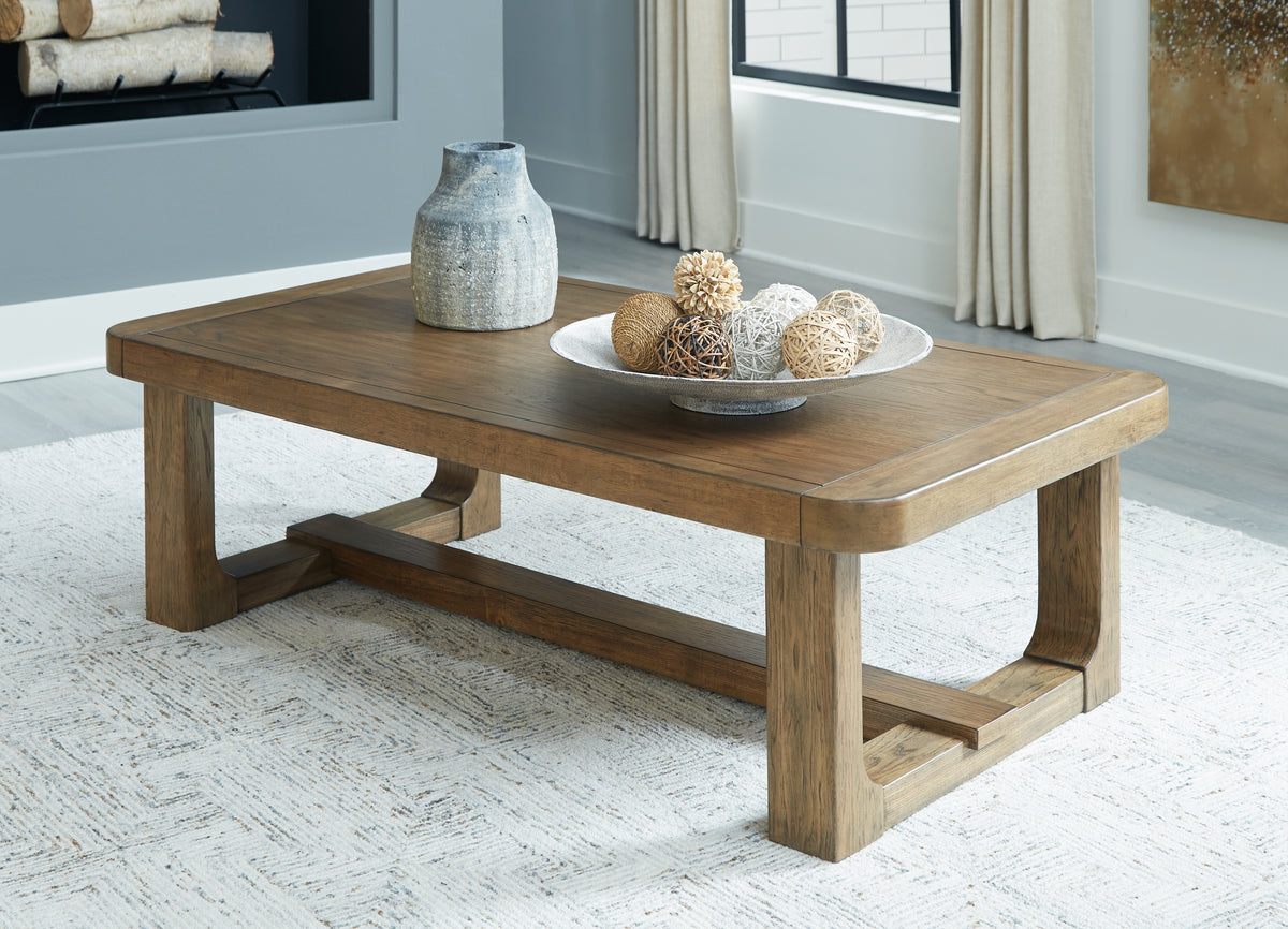 Homestyle Furniture - Ashley Furniture - Cabalynn Coffee Table - Rectangular Cocktail Table - T974-1