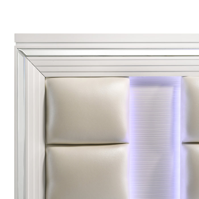 Twenty Nine Queen Bed White
