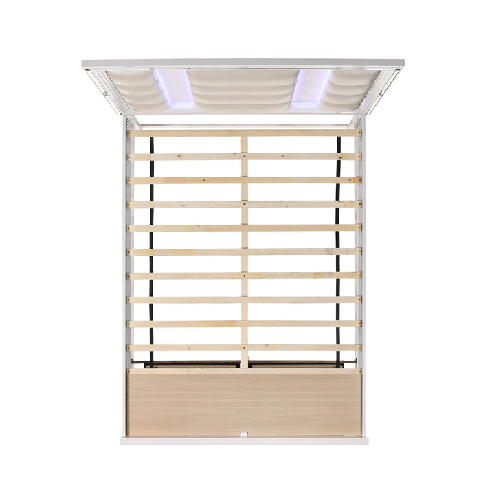 Twenty Nine Queen Bed White