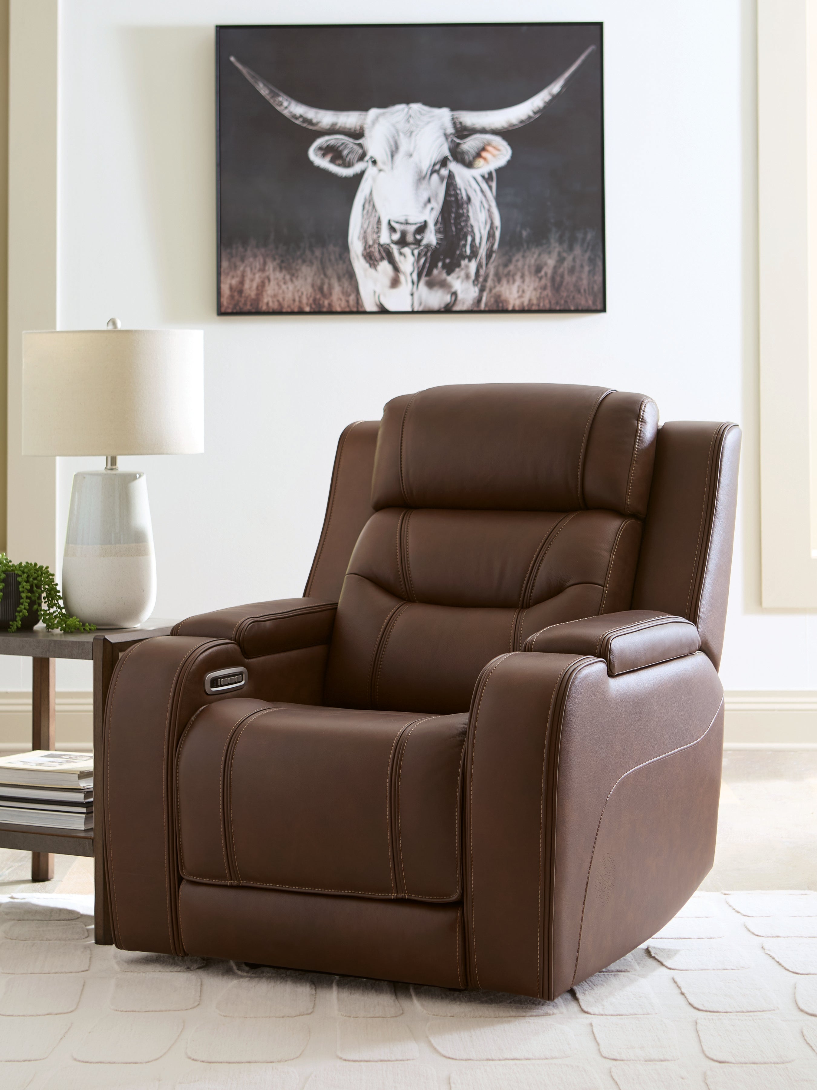 Homestyle Furniture - Ashley Furniture - Knightington Power Recliner with Audio Seating - Power Recliner w/Audio Seating - PCU1160213A