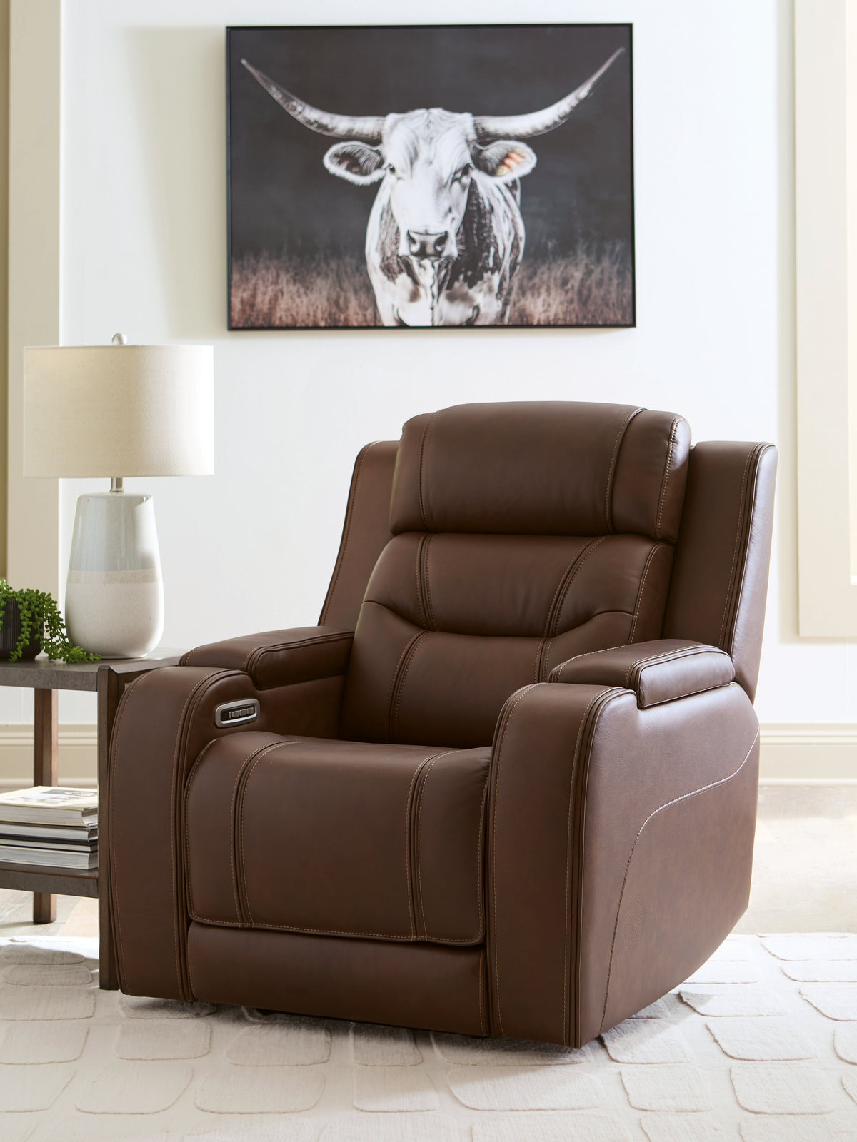 Homestyle Furniture - Ashley Furniture - Knightington Power Recliner with Audio Seating - Power Recliner w/Audio Seating - PCU1160213A