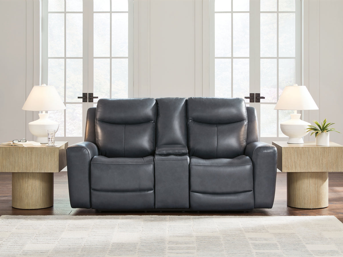 Homestyle Furniture - Ashley Furniture - Next Move Power Reclining Loveseat - PWR REC Loveseat/CON/ADJ HDRST - PCU1210018
