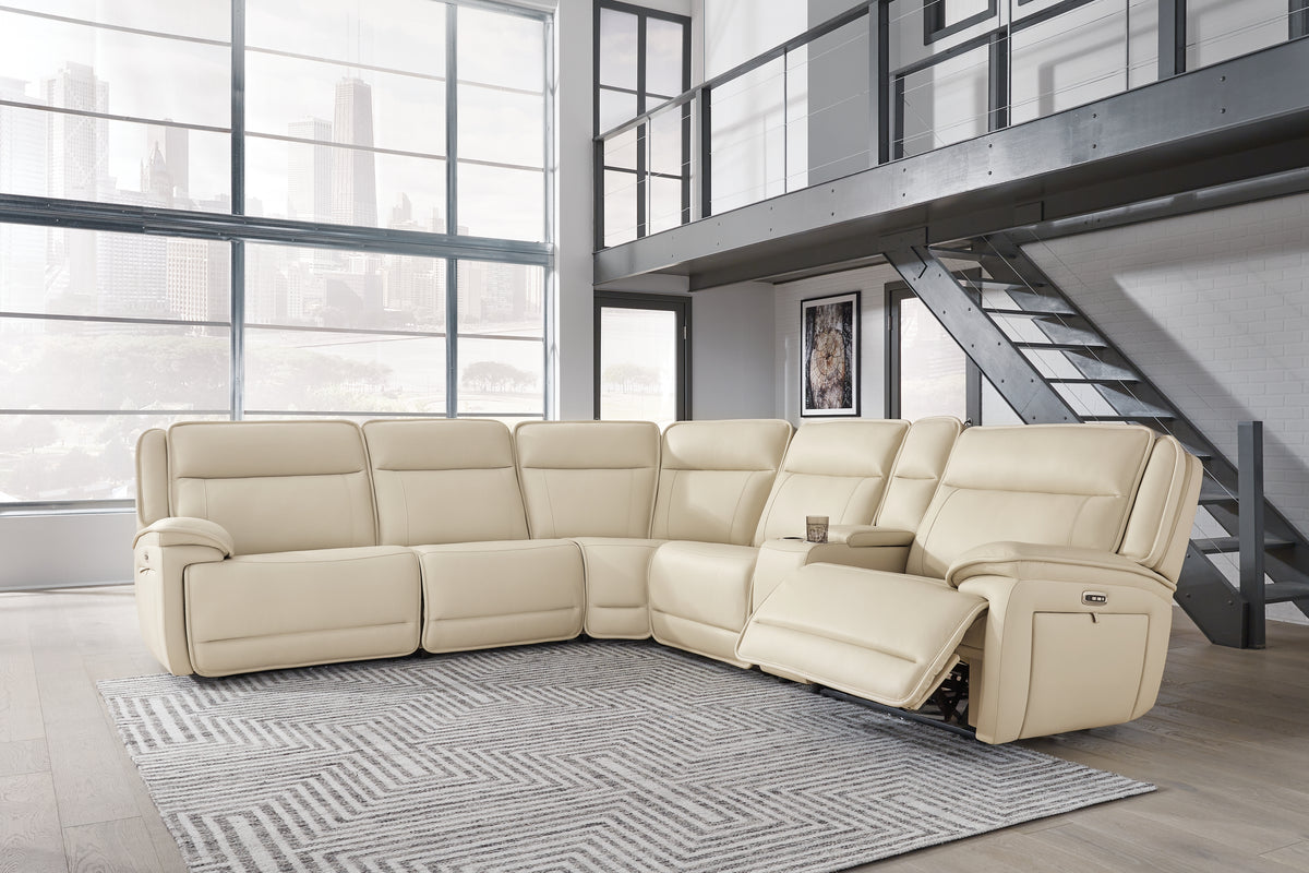 Homestyle Furniture - Ashley Furniture - Double Deal 6-Piece Power Reclining Sectional - 6-Piece Power Reclining Sectional - U13001S1