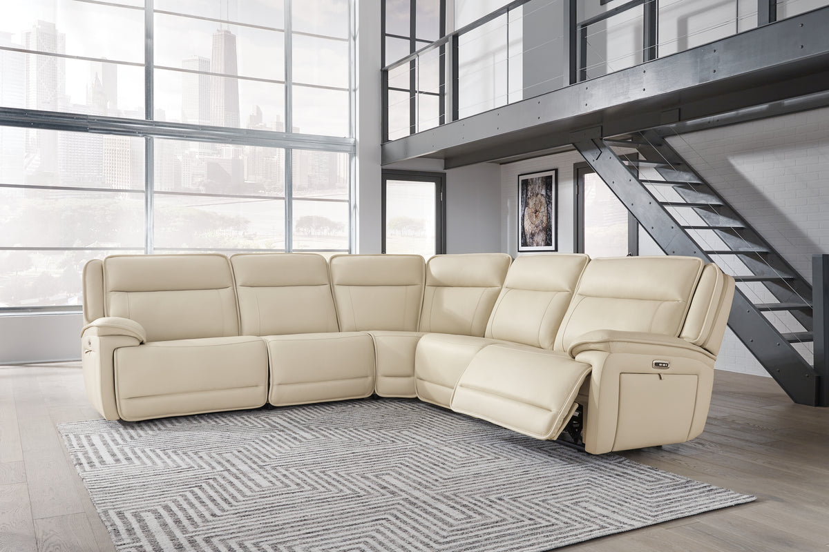 Homestyle Furniture - Ashley Furniture - Double Deal 5-Piece Power Reclining Sectional - 5-Piece Power Reclining Sectional - U13001S2