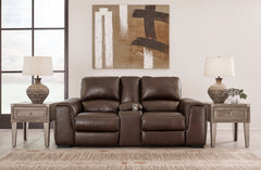 Homestyle Furniture - Ashley Furniture - Alessandro Power Reclining Loveseat with Console - PWR REC Loveseat/CON/ADJ HDRST - U2550218