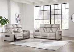 Homestyle Furniture - Ashley Furniture - Boyington Power Reclining Sofa and Loveseat - Power Reclining Sofa and Loveseat - U27105U1