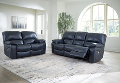 Homestyle Furniture - Ashley Furniture - Leesworth Power Reclining Sofa and Loveseat - Power Reclining Sofa and Loveseat - U43809U1