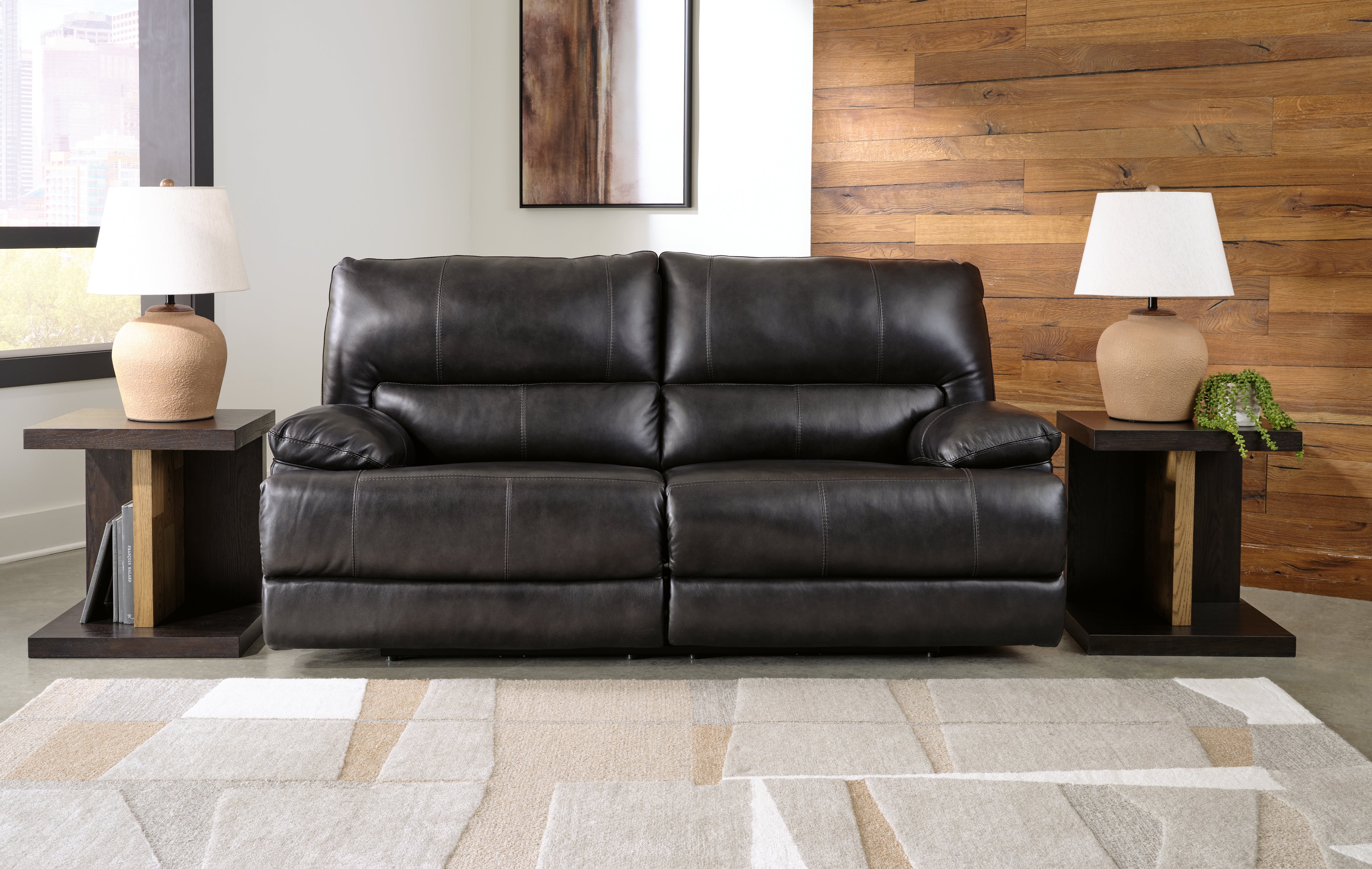 Homestyle Furniture - Ashley Furniture - Mountainous Power Reclining Sofa - 2 Seat PWR REC Sofa ADJ HDREST - U6580147