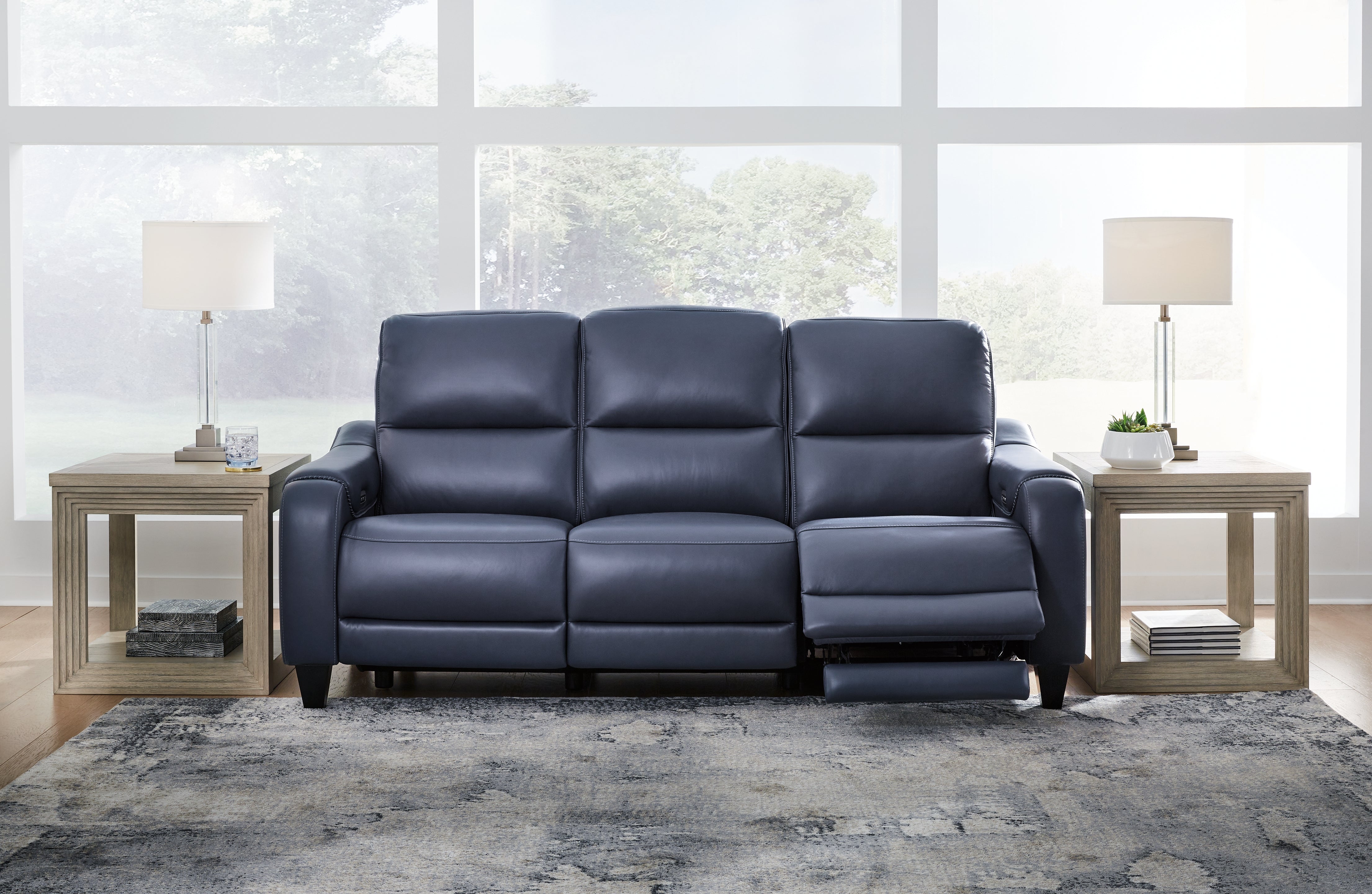 Homestyle Furniture - Ashley Furniture - Mercomatic Power Reclining Sofa - PWR REC Sofa with ADJ Headrest - U7531115