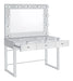 Umbridge 3-drawer Vanity with Lighting Chrome and White  Homestyle Furniture (ARk)