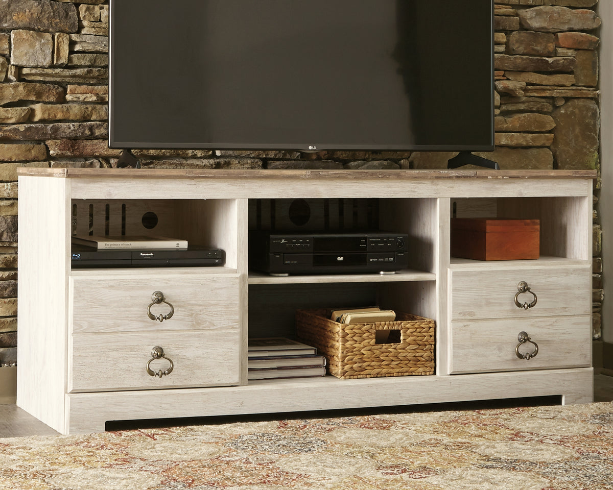 Homestyle Furniture - Ashley Furniture - Willowton 64" TV Stand - 64" - W267-68