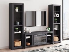 Homestyle Furniture - Ashley Furniture - Cayberry 3-Piece Entertainment Center with Electric Fireplace - 3-Piece Entertainment Center with Electric Fireplace - W2721W2