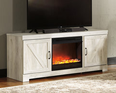 Homestyle Furniture - Ashley Furniture - Bellaby 63" TV Stand with Fireplace - 63" TV Stand with Fireplace - W331W4