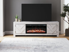Homestyle Furniture - Ashley Furniture - Cayboni 71" TV Stand with Electric Fireplace - 71" TV Stand with Electric Fireplace - W3788W1