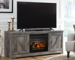Homestyle Furniture - Ashley Furniture - Wynnlow 63" TV Stand with Electric Fireplace - 63" TV Stand with Electric Fireplace - W440W9