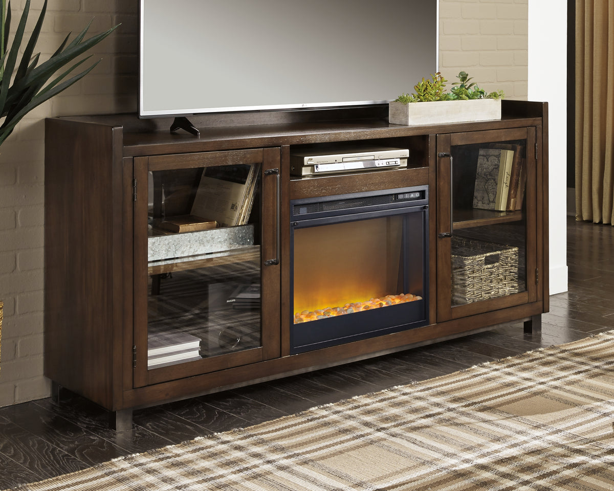 Homestyle Furniture - Ashley Furniture - Starmore 70" TV Stand with Electric Fireplace - 70" TV Stand with Electric Fireplace - W633W4