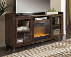 Homestyle Furniture - Ashley Furniture - Starmore 70" TV Stand with Electric Fireplace - 70" TV Stand with Electric Fireplace - W633W4