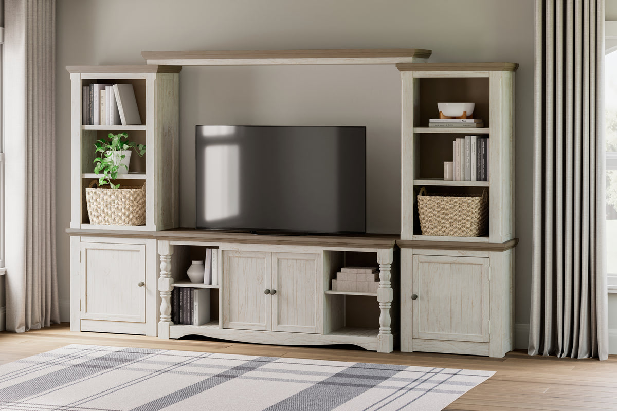 Homestyle Furniture - Ashley Furniture - Havalance 4-Piece Entertainment Center - 4-Piece Entertainment Center - W814W1