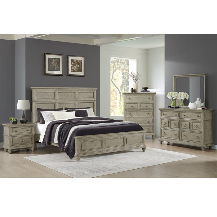 Whit-Ash 6-Drawer Dresser in Light Grey – SKU B-11360-3-DR | HomeStyle Furniture