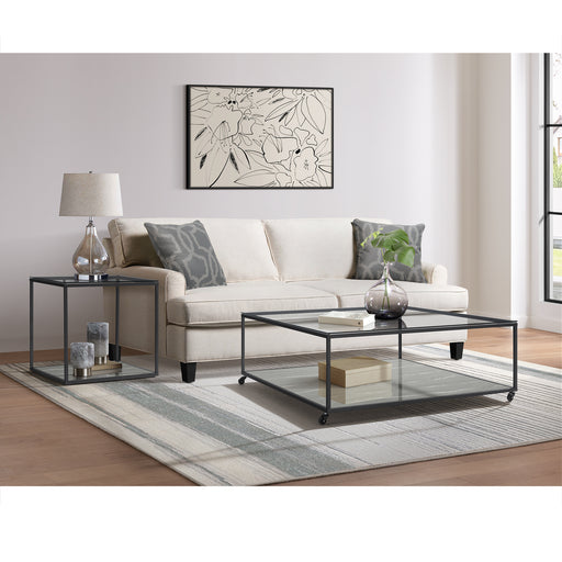 Yasmin Coffee Table in Grey – SKU T-5050-3-CT | HomeStyle Furniture