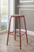 Scarus Natural & Red Bar Stool image